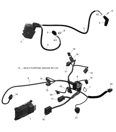 10- Engine Harness And Electronic Module  - V3 - North Edition