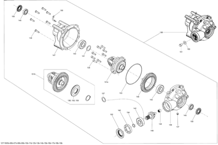 07- Drive System, Front _Differential_12T1511b