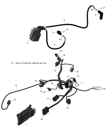 10- Engine Harness And Electronic Module  - V1 Except North Edition
