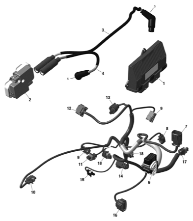 10- Engine Harness And Electronic Module - 315 - XXC