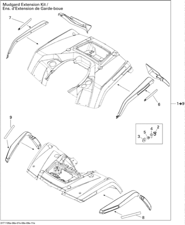 09- Body And Accessories 5, Mudguard