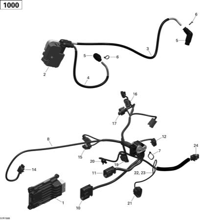 10- Engine Harness And Electronic Module _51R1506