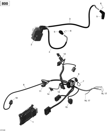 10- Engine Harness And Electronic Module Outlander