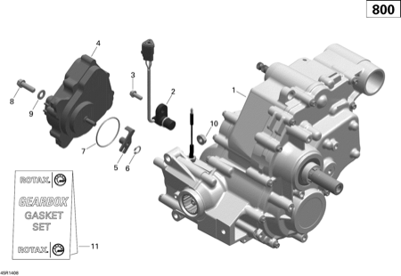 01- Gear Box Assy And 4X4 Actuator