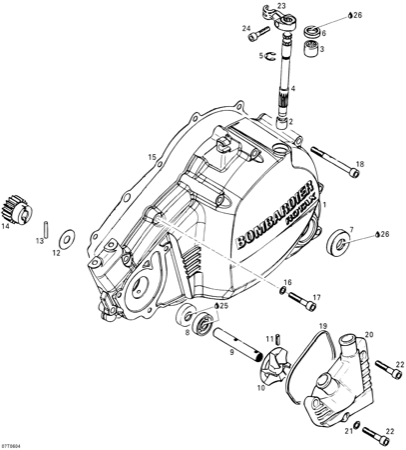 05- Clutch Housing And Water Pump