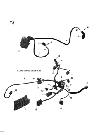10- Engine Harness And Electronic Module (T3)