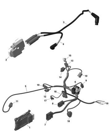 01- Rotax - Engine Harness and Electronic Module