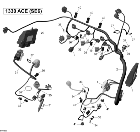 10- Engine Harness And Electronic Module _51R1535