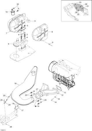 01- Exhaust System, 400RC