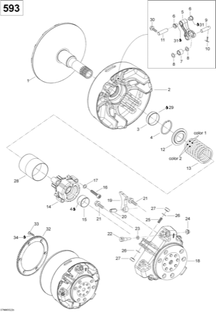 05- Drive Pulley 593