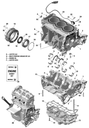 01- Engine - Crankcase