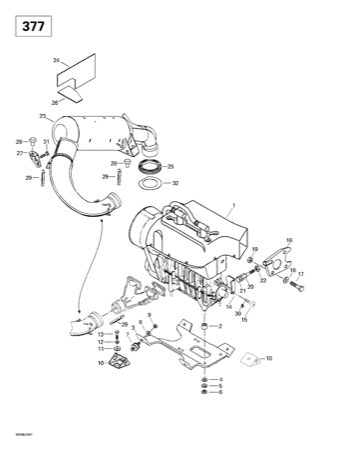 01- Engine Support And Muffler (377)