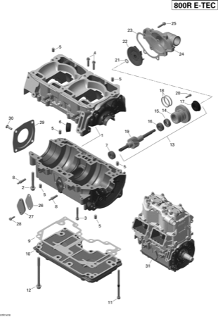 01- Crankcase And Water Pump _1_2