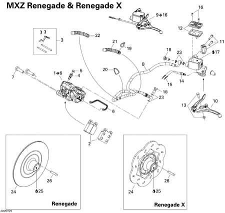 06- Hydraulic Brakes RENX 800
