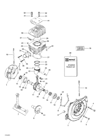 01- Crankcase And Cylinder