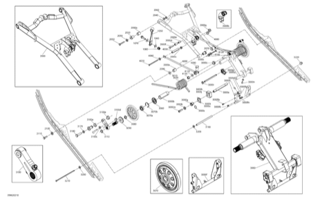 08- Suspension, Rear - Upper Section - XRS