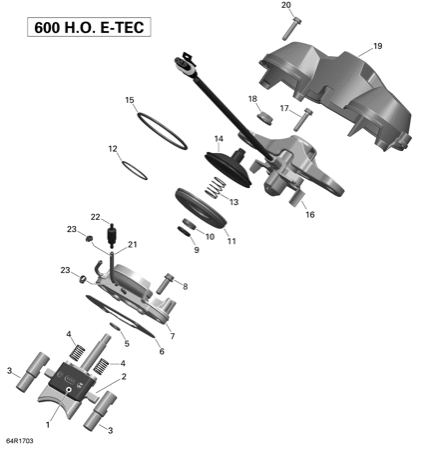 01- Engine - 3D Rave - 600HO E-TEC