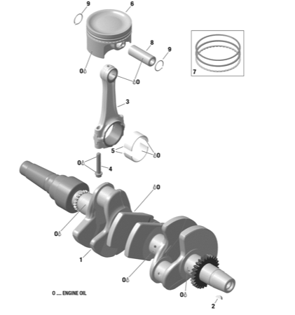 01- Engine - Crankshaft And Pistons