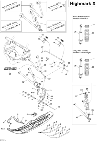 07- Front Suspension And Ski HMX