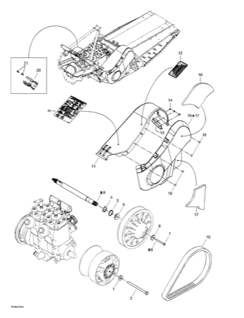 05- Pulleys System And Belt Guard