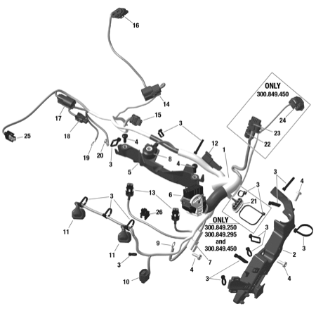 10- Electric - Engine Harness - 849
