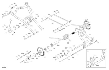 05- Suspension - Rear - Upper Section - With Quick Adjust System