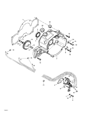 03- Ignition Housing Oil Pump