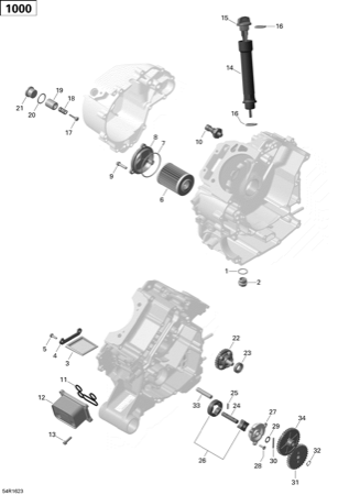 01- Engine Lubrication - 1000 EFI