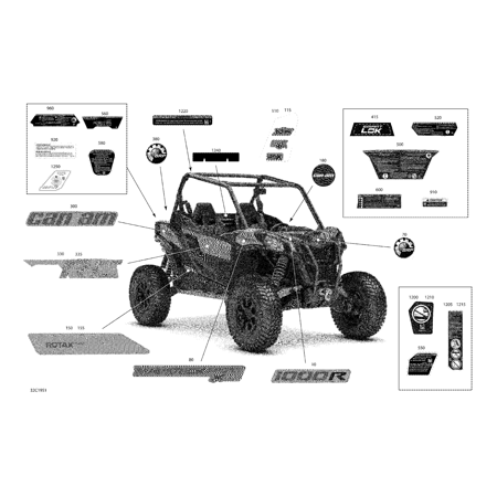 09- Decals - 1000R - Package XRC