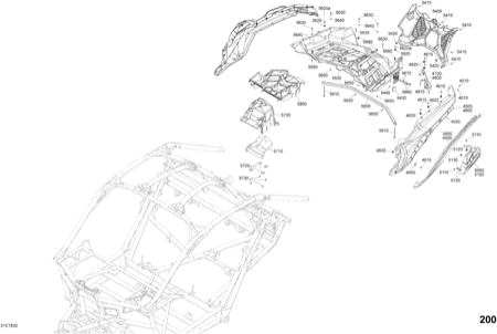 09- Body Parts - Circuit Yellow - Package XDS DPS - Rear Section