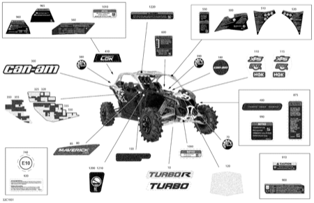 09- Decals - Turbo R - Package XMR - International