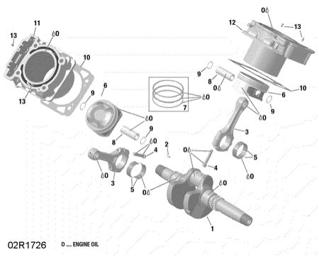 01- Crankshaft, Piston And Cylinder - HD8