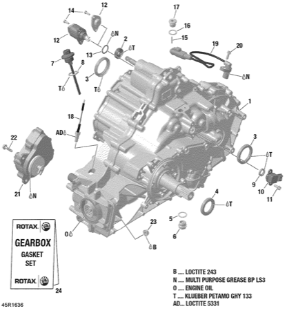 05- Gear Box Assembly - All Models