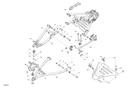 05- Suspension - Front Components - Width 64 inch